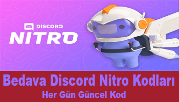 Discord Nitro Hediye Kodları