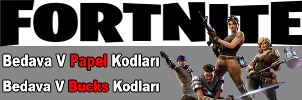 Fortnite Bedava V Papel Kodları