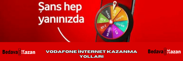 Vodafone İnternet Kazanma Yolları