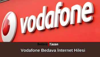 Vodafone Bedava İnternet Hilesi