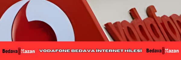 Vodafone Bedava İnternet Hilesi